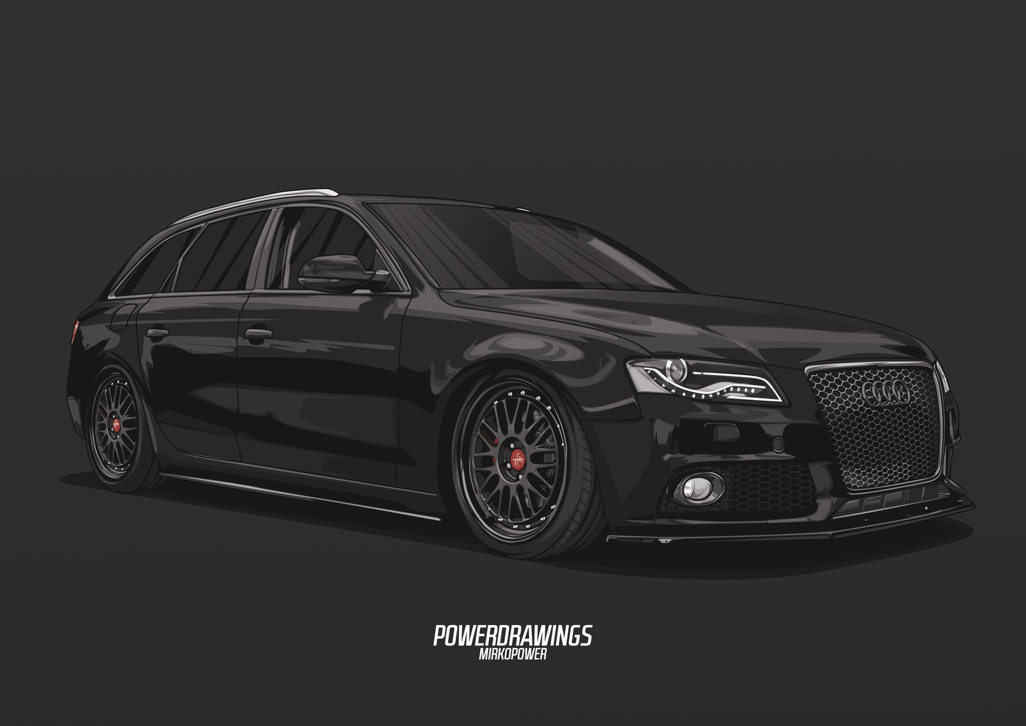 A4 Avant B8 Black