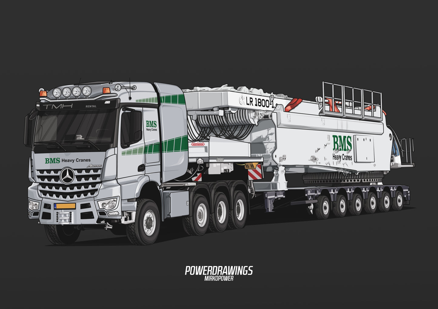 Actros Heavy Crane LR 1800