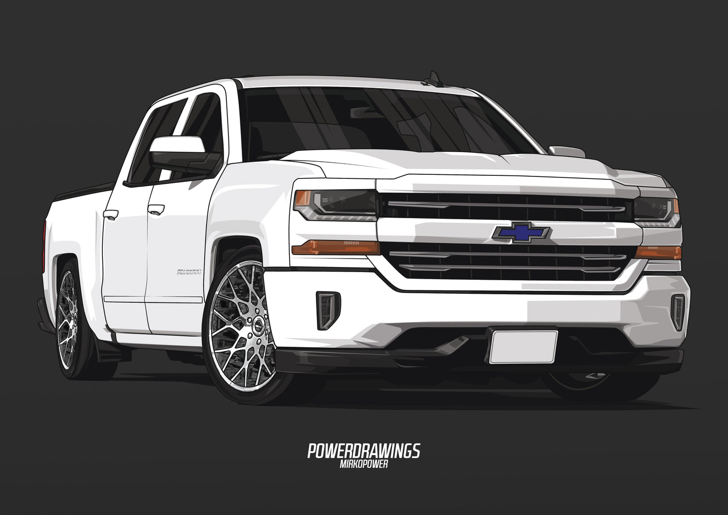 Chevy Silverado Z71 LT White