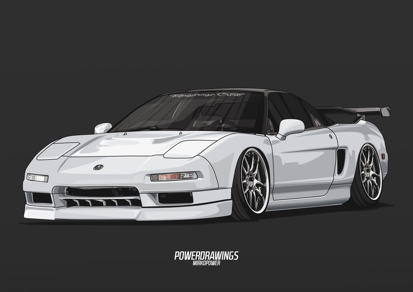 Bagged Honda NSX Wing