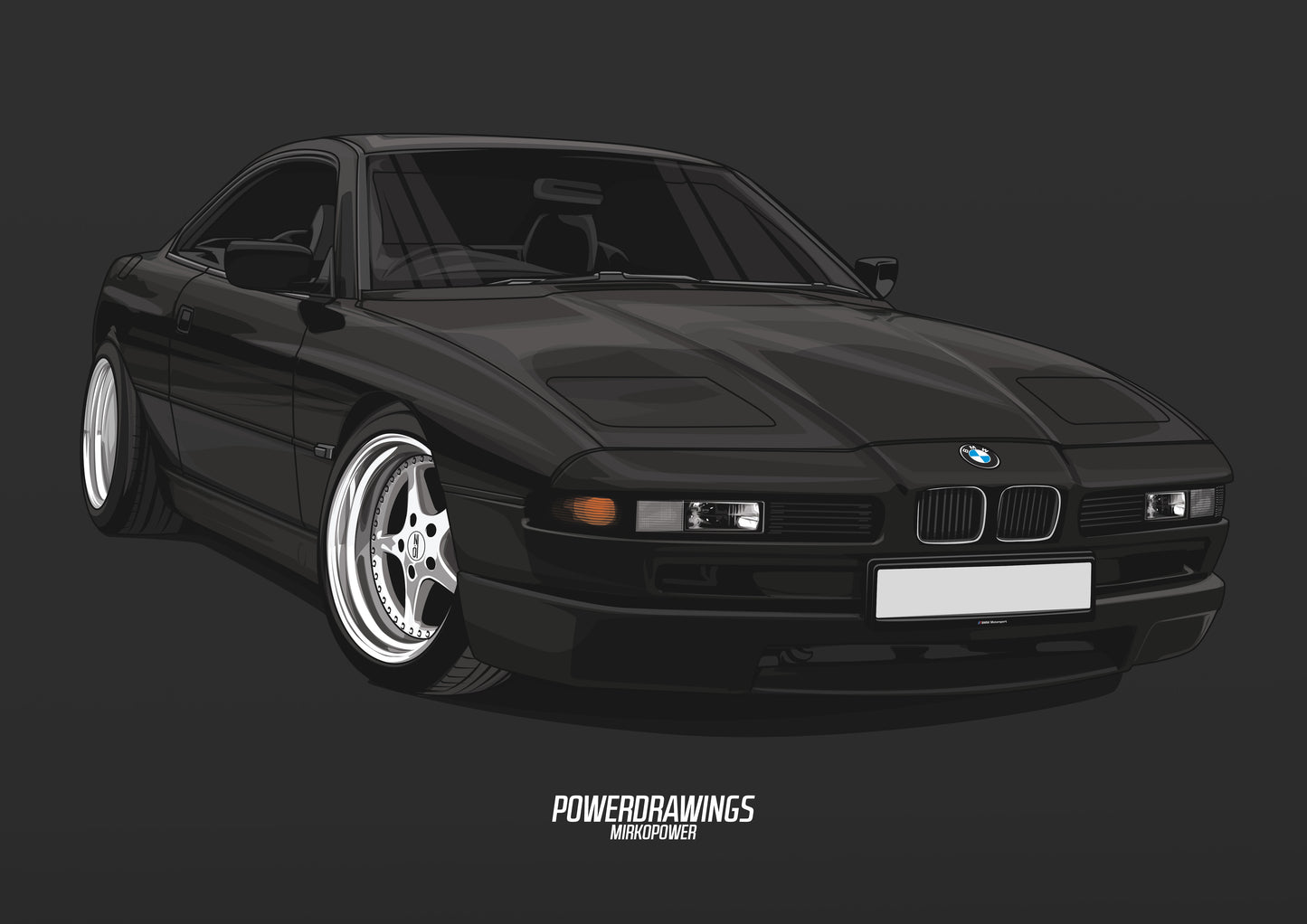 850i E31 Black