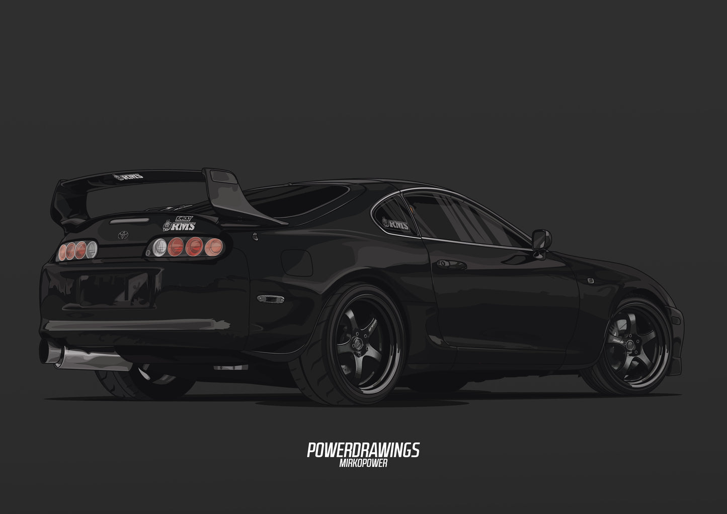 Toyota Supra MK4 Black