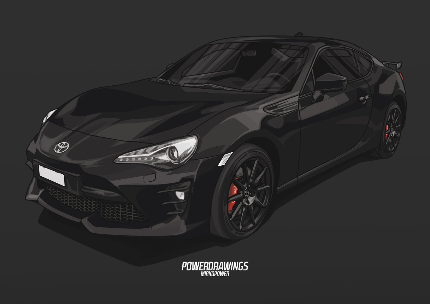 Toyota GT86 Black