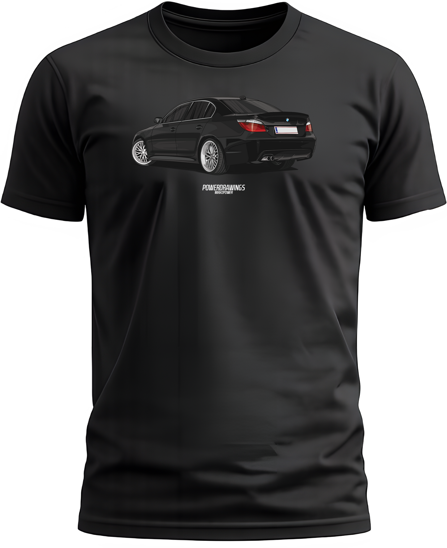E60 5 Series Black T-Shirt