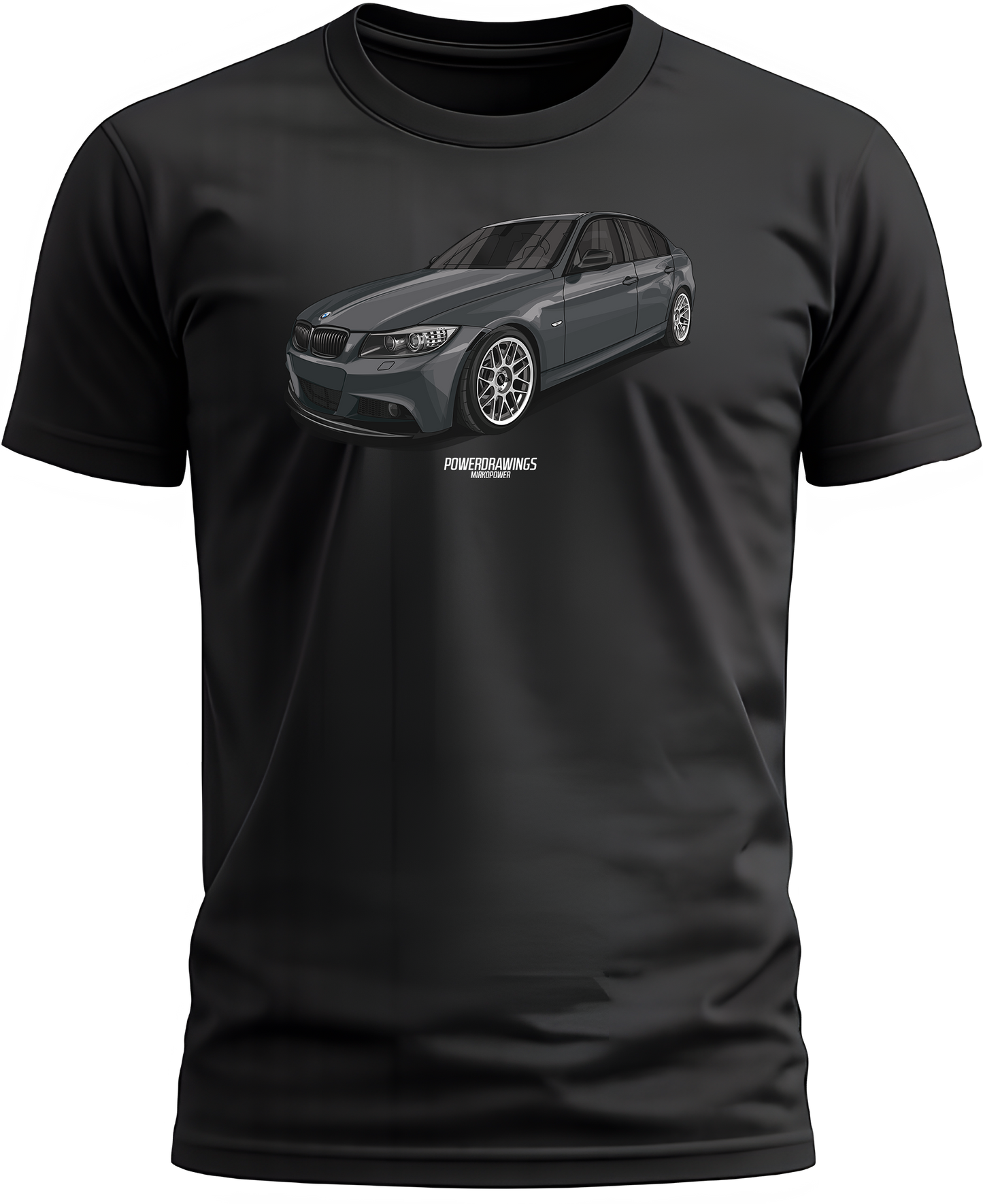 E90 Grey Static BBS T-Shirt