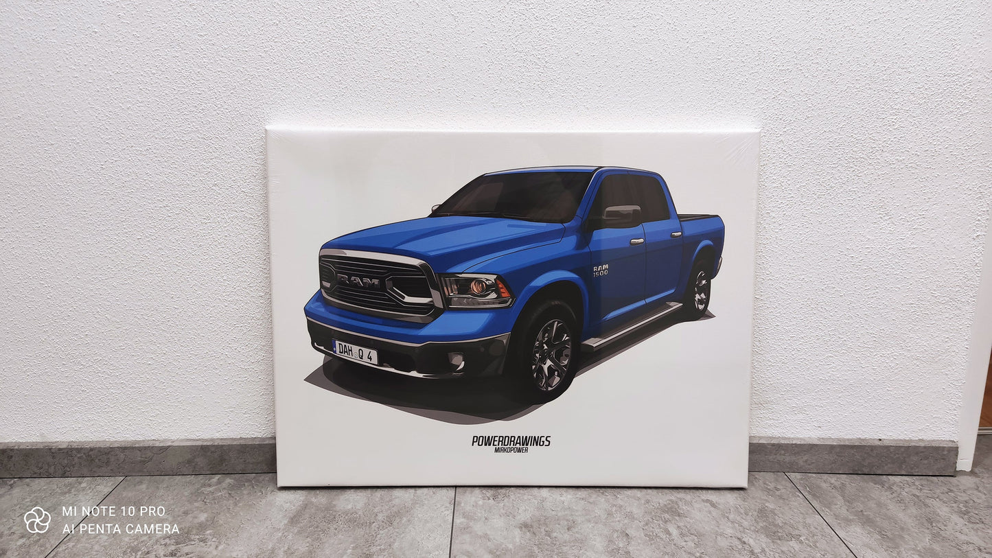 POWERDRAWING Leinwand