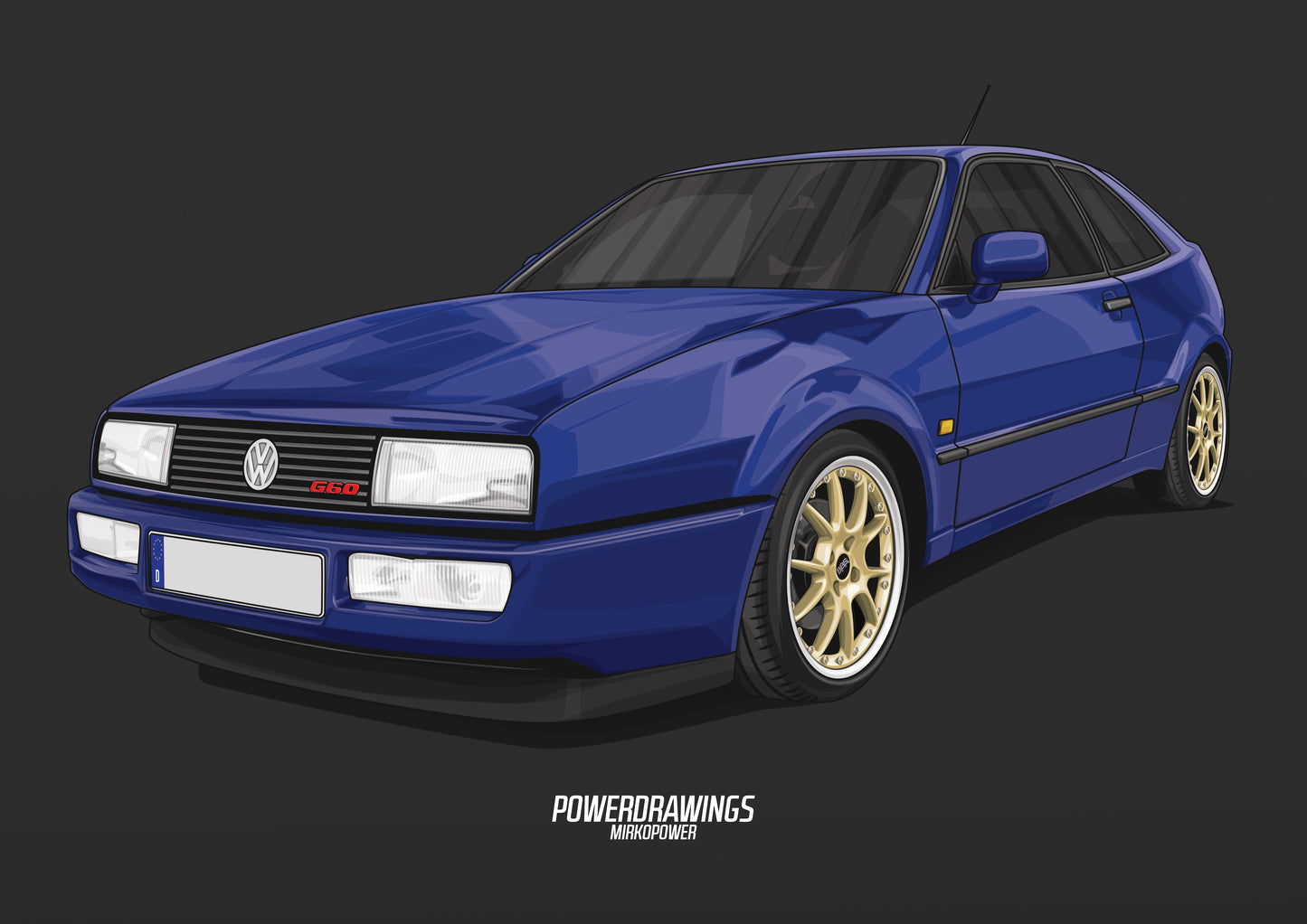 Corrado G60 53i Blue BBS