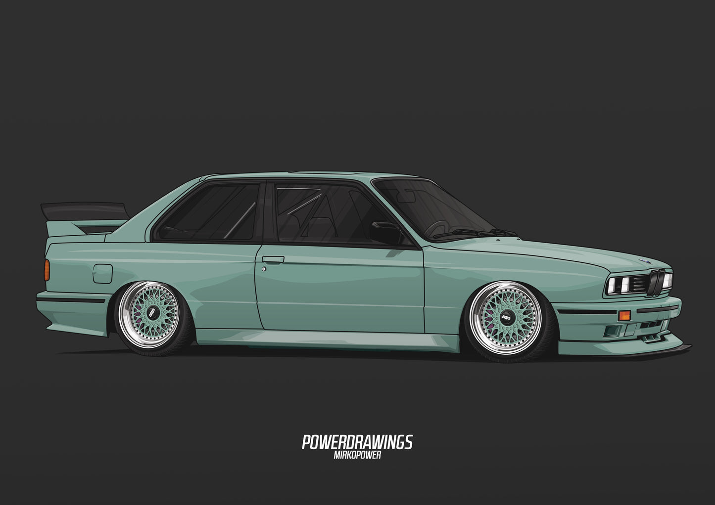 E30 M3 Taifun Bagged