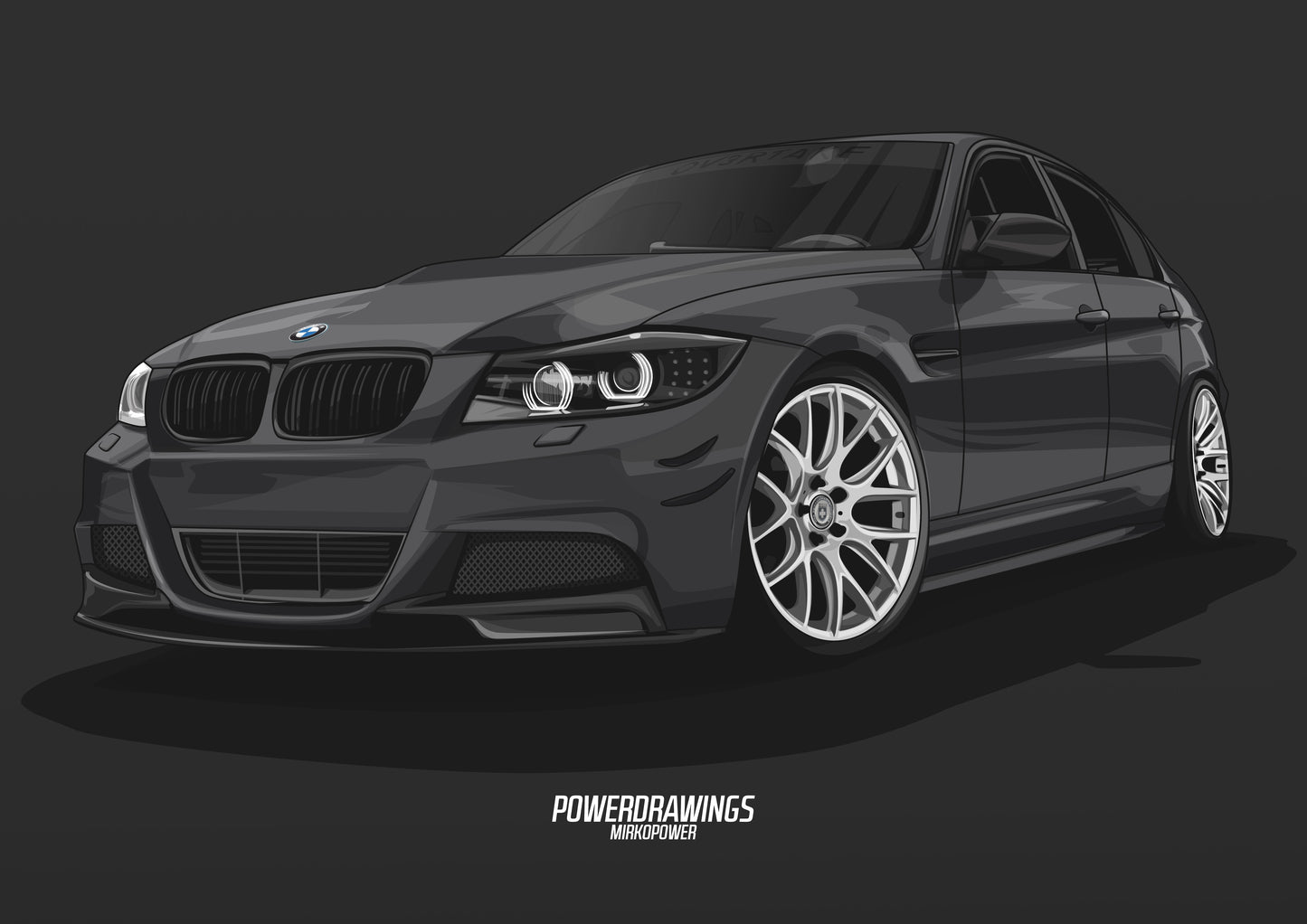 E90 Static Grey