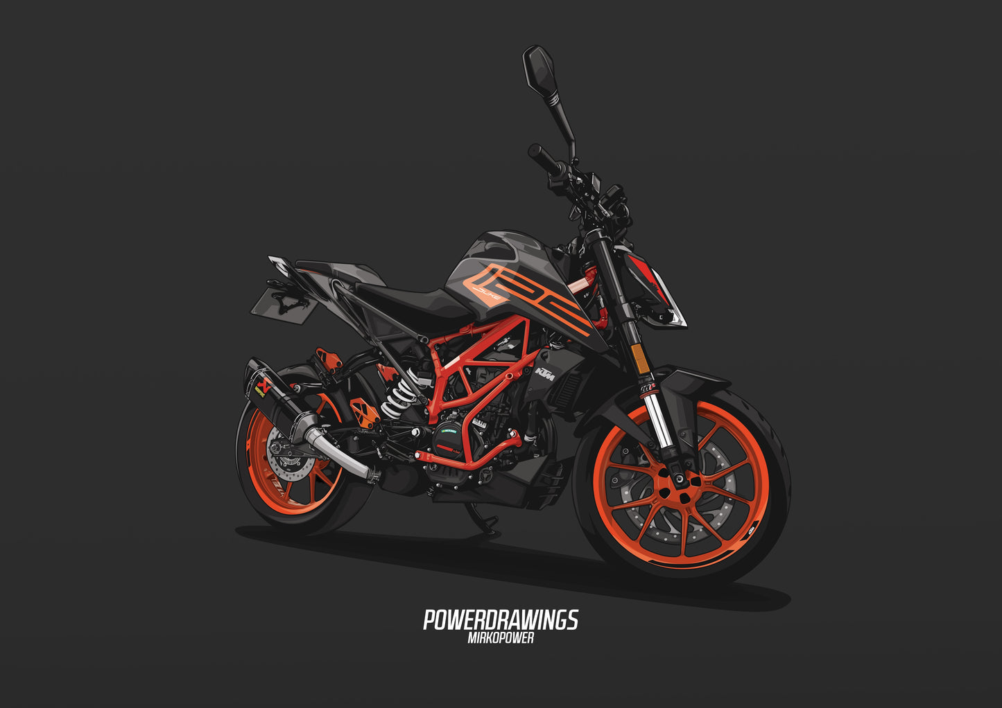 KTM 125 DUKE Akrapovic