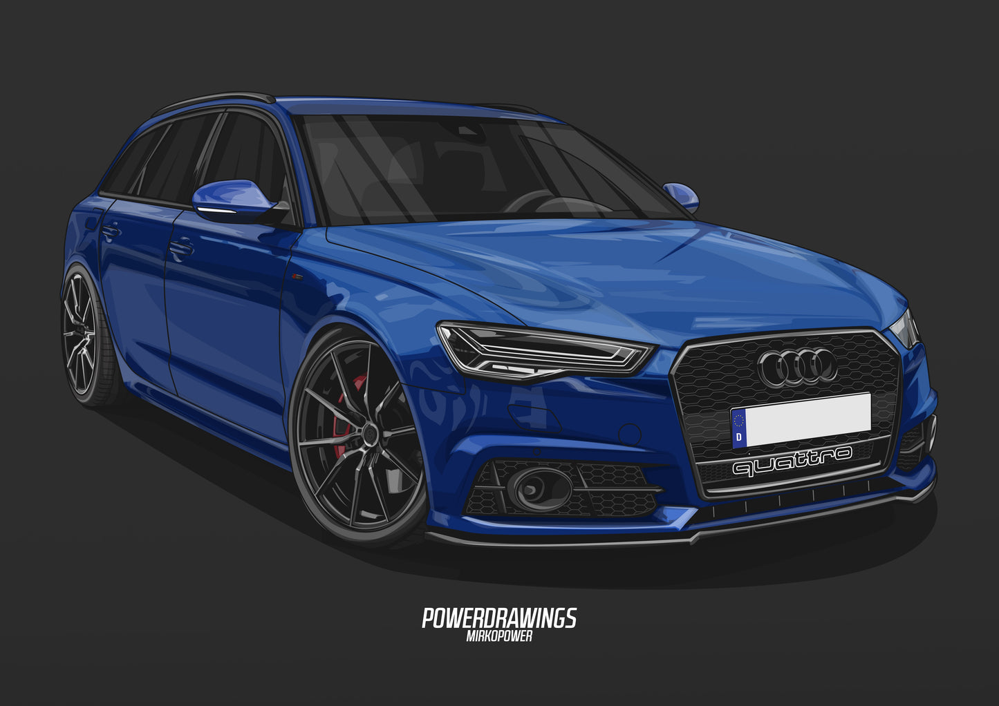 A6 Avant C7 TDI Blue