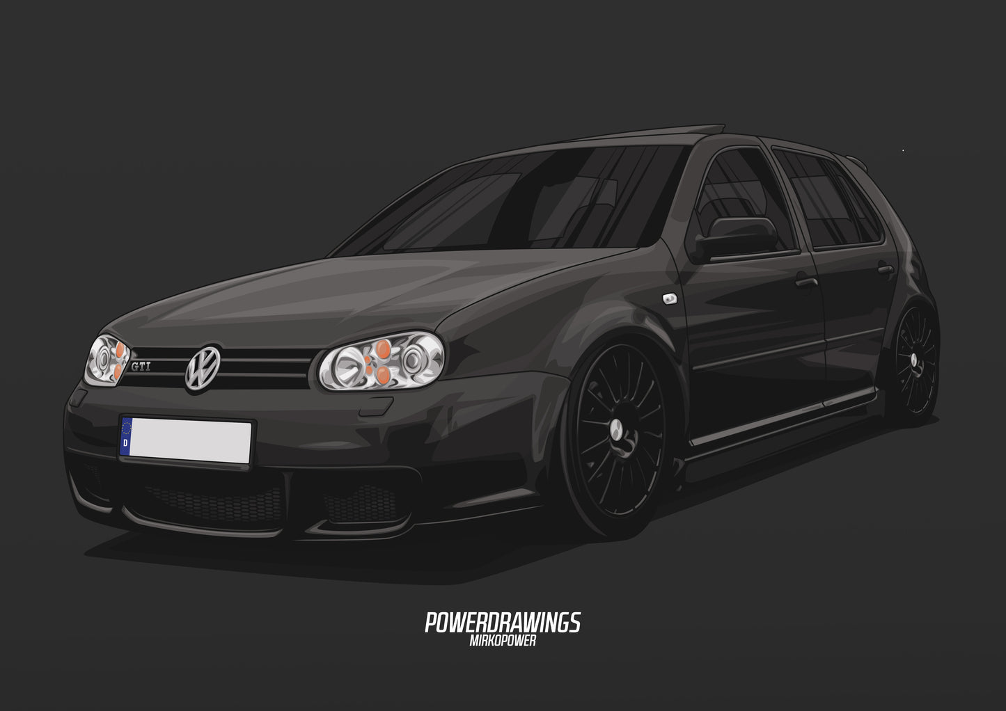 Golf MK4 GTI Black