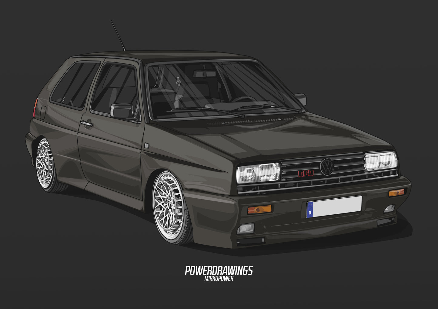 Golf MK2 G60 Rallye
