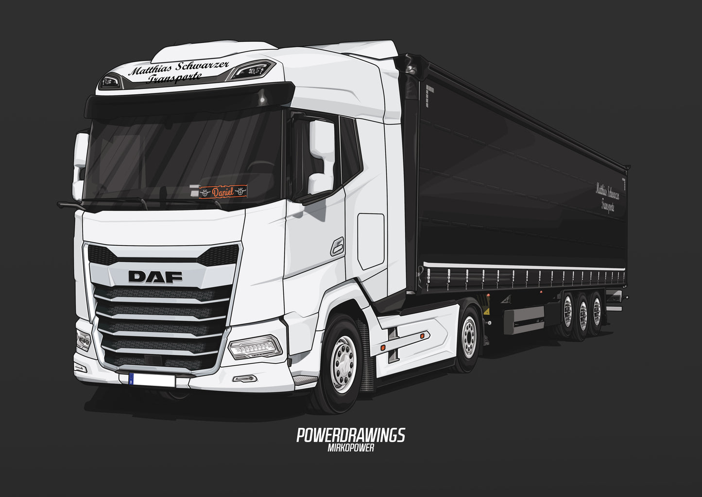 DAF XG 480 FT White