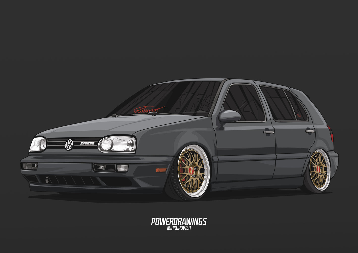 Static Golf MK3 VR6