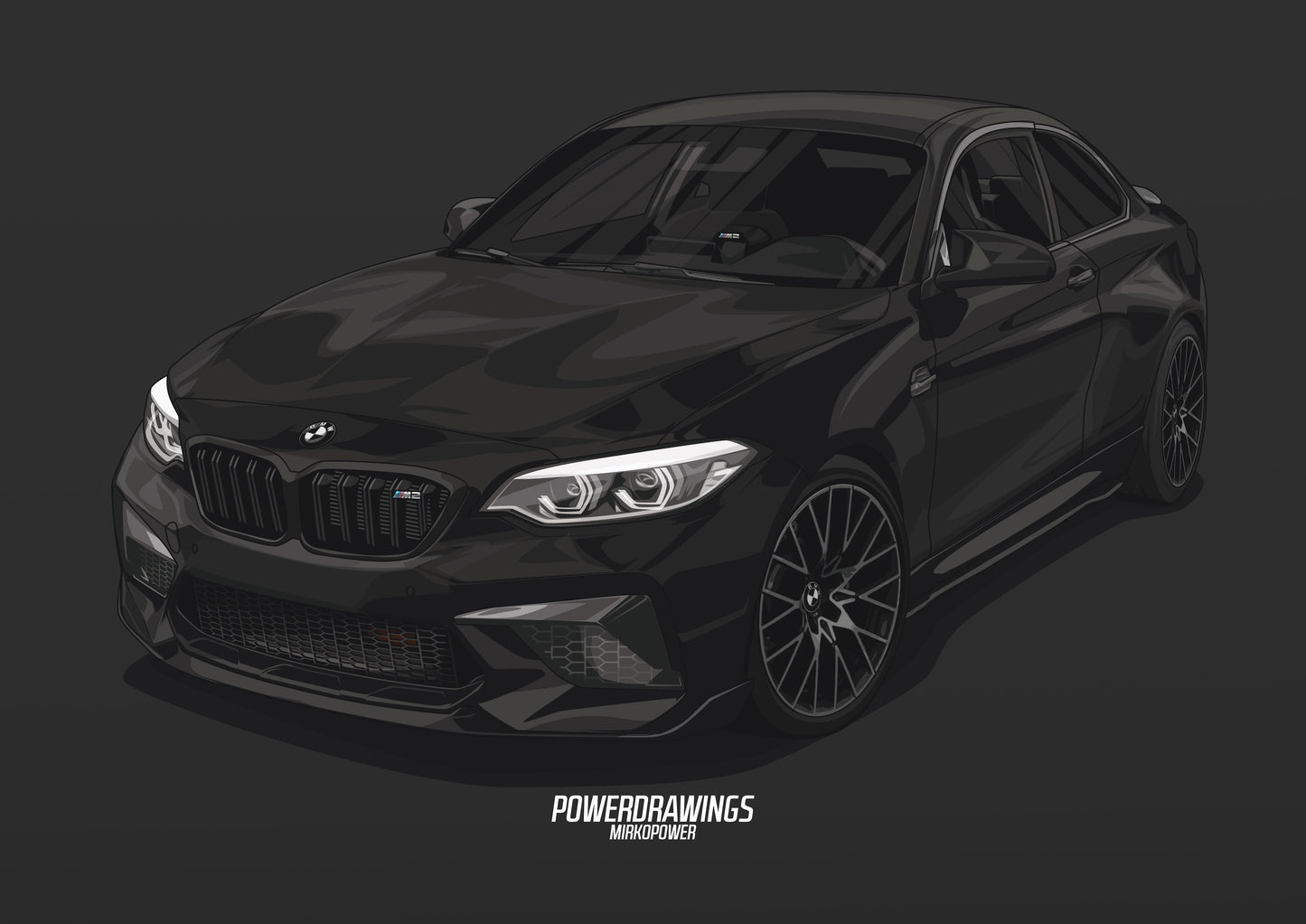 M2 Competition F87 Black
