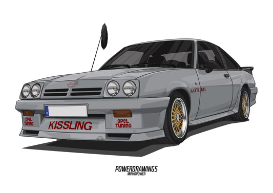 Opel Manta GSi Grey