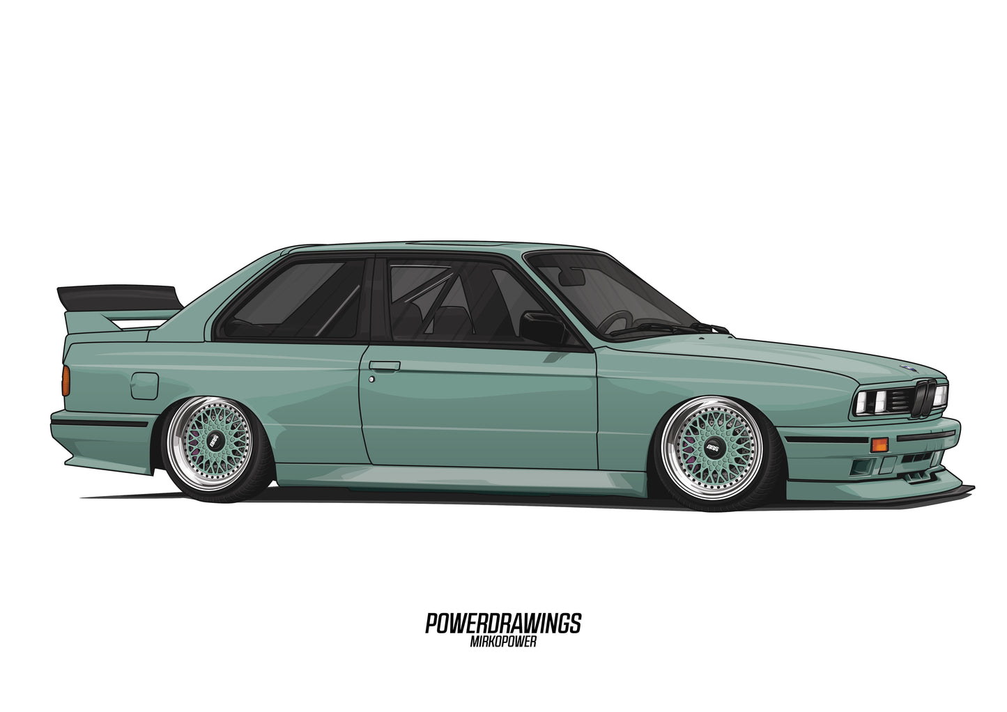 E30 M3 Taifun Bagged
