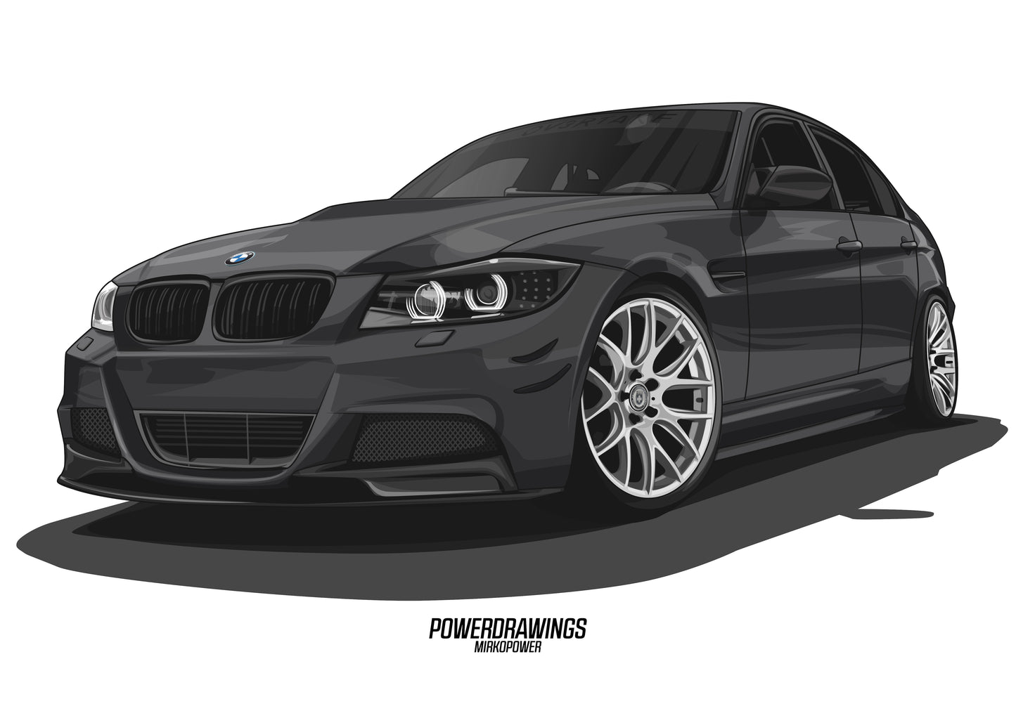 E90 Static Grey