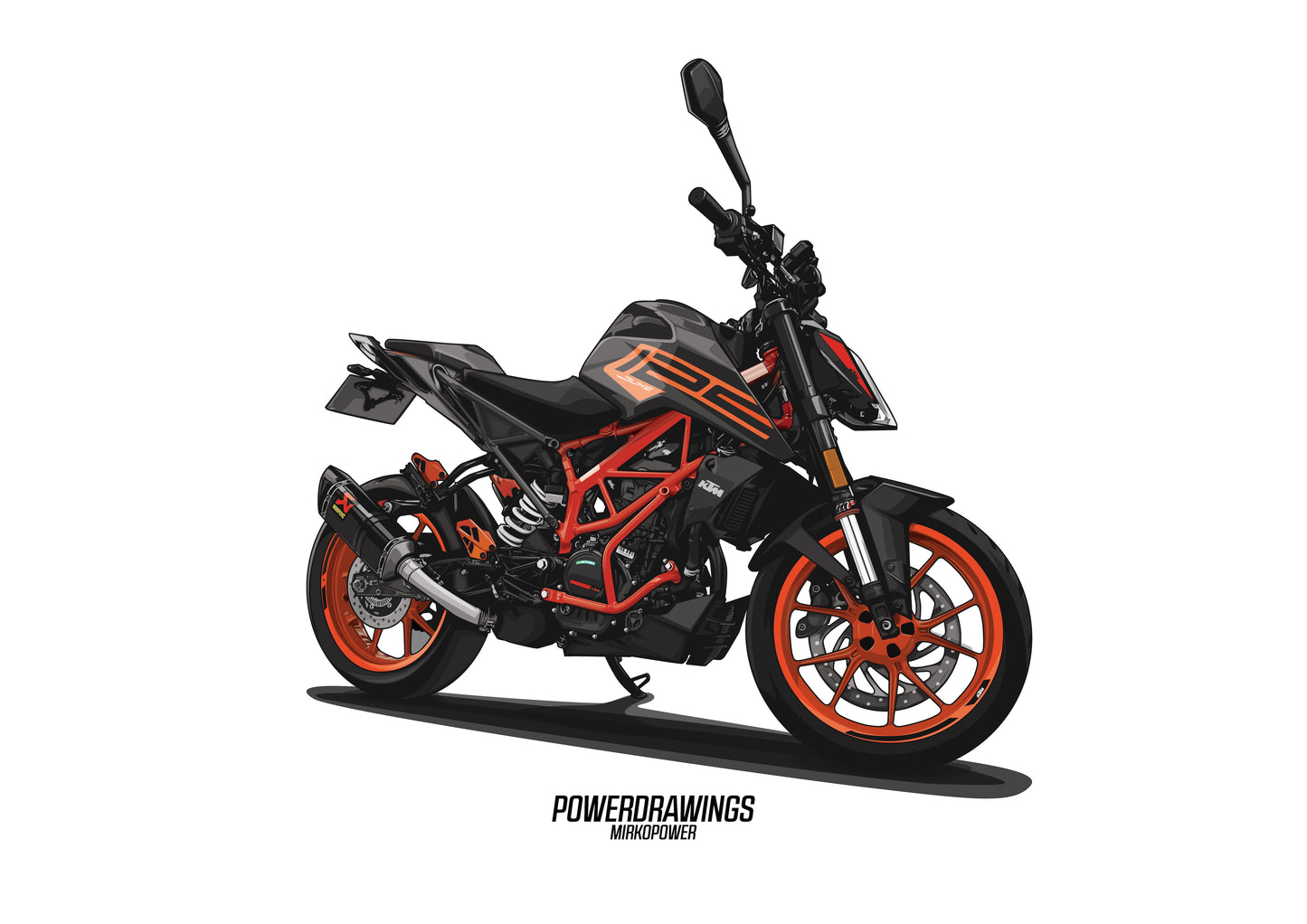 KTM 125 DUKE Akrapovic
