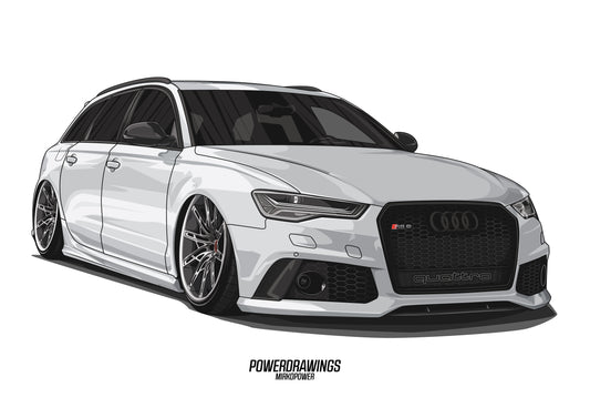 RS6 C7 Bagged