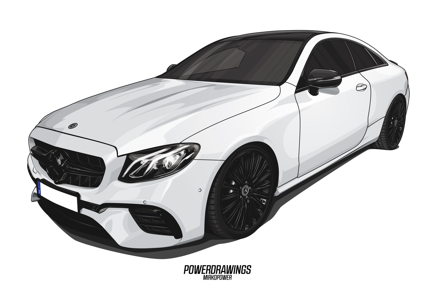 C63 Coupé 2018 White