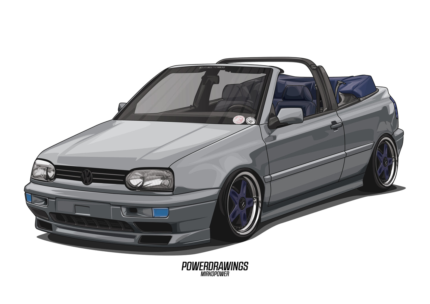 Golf MK3 Cabrio Nardogrey