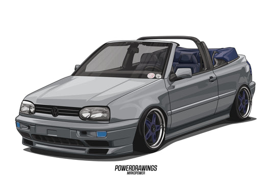 Golf MK3 Cabrio Nardogrey