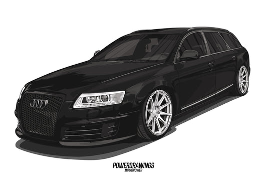 A6 C6 Avant Black