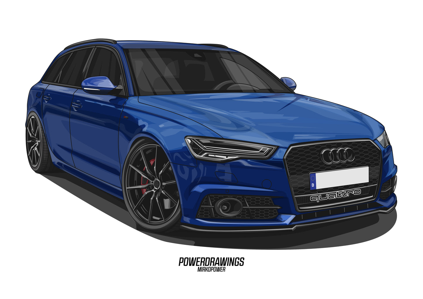 A6 Avant C7 TDI Blue