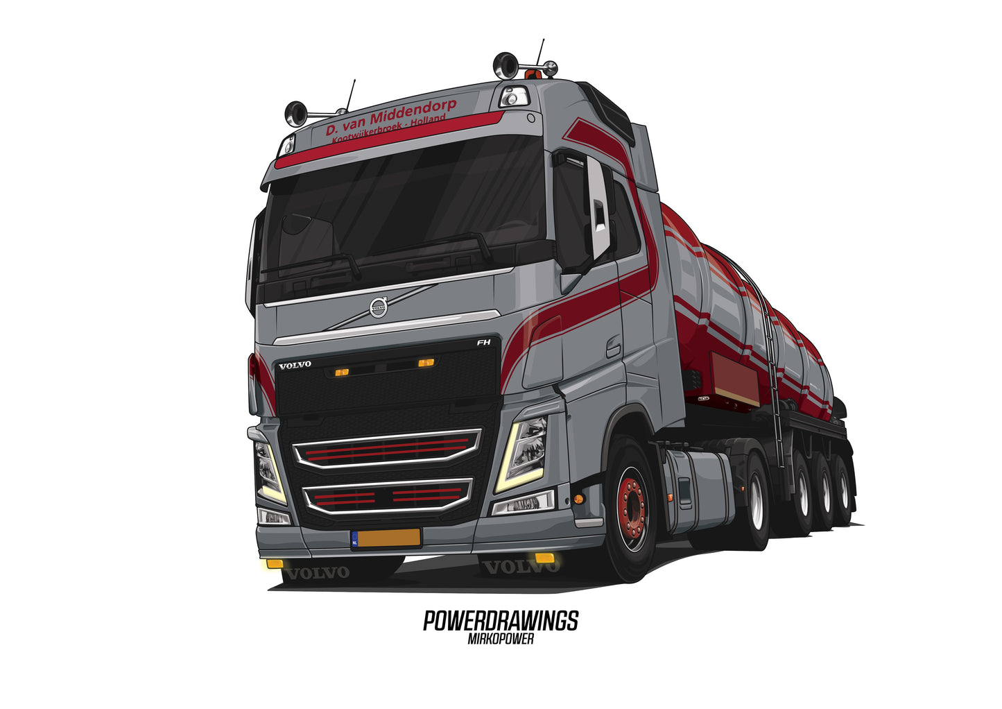 Volvo FH Tank Lorry Truck