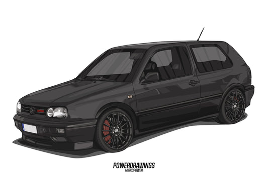 Golf 3 VR6 Black