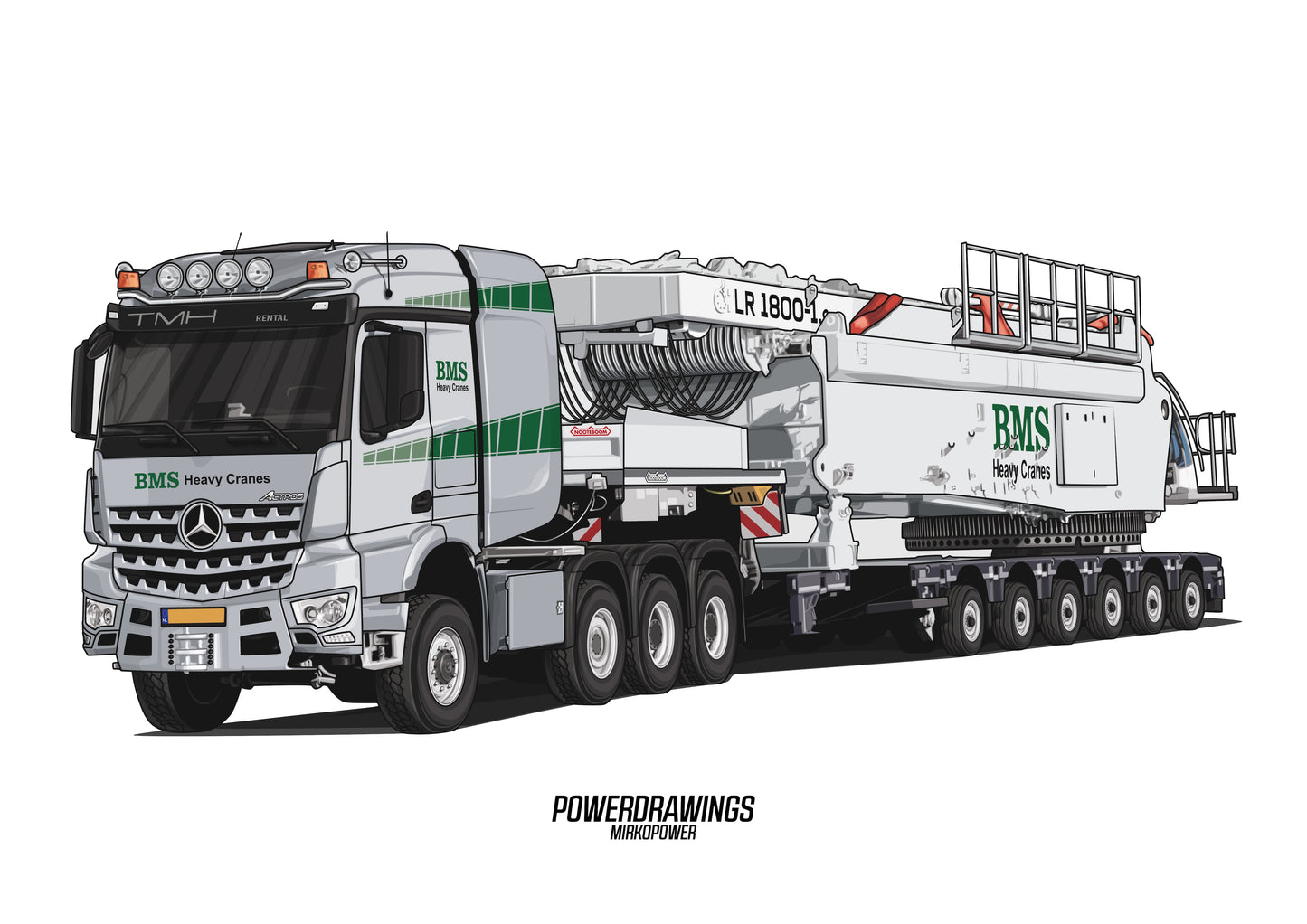 Actros Heavy Crane LR 1800