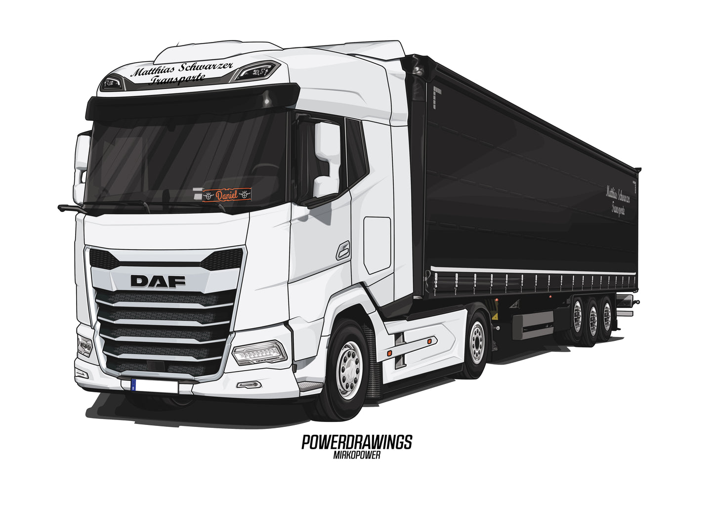 DAF XG 480 FT White