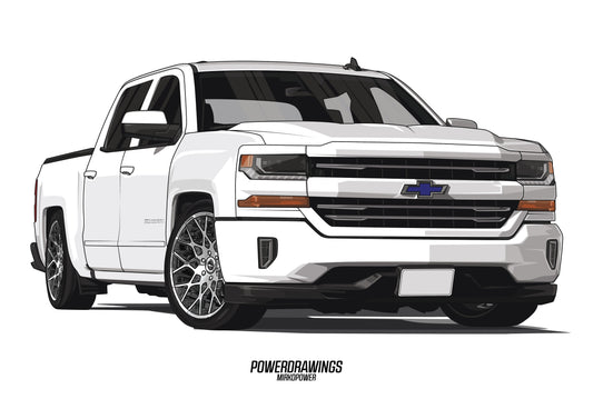Chevy Silverado Z71 LT White