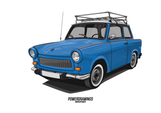Trabant 601 Blue