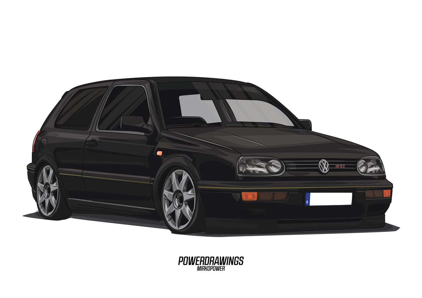 Golf MK3 GTI Black