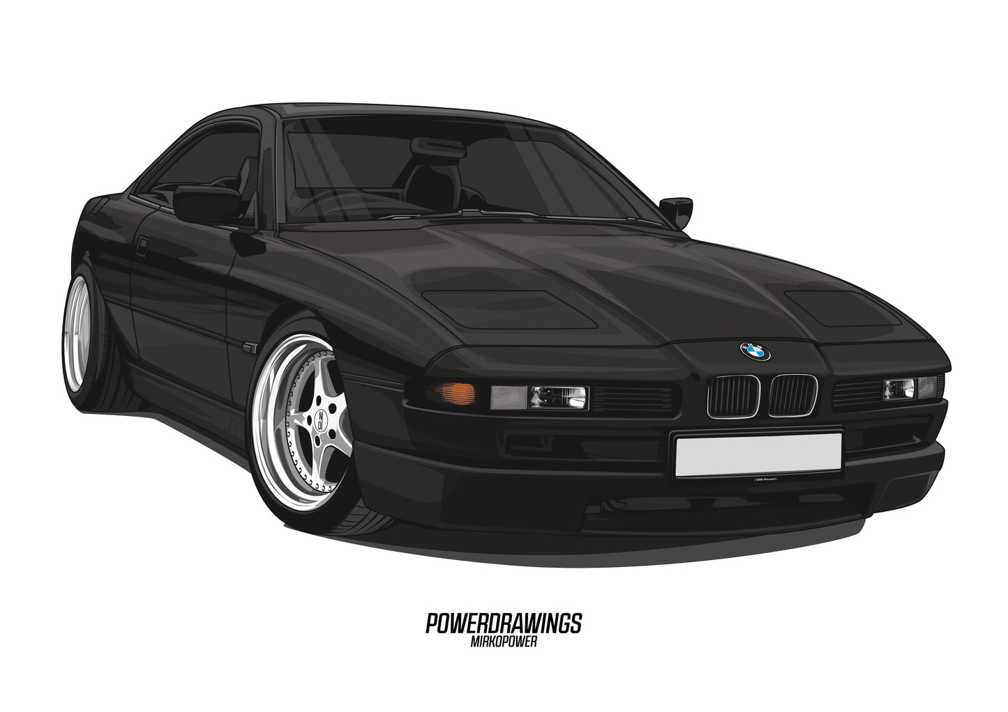 850i E31 Black