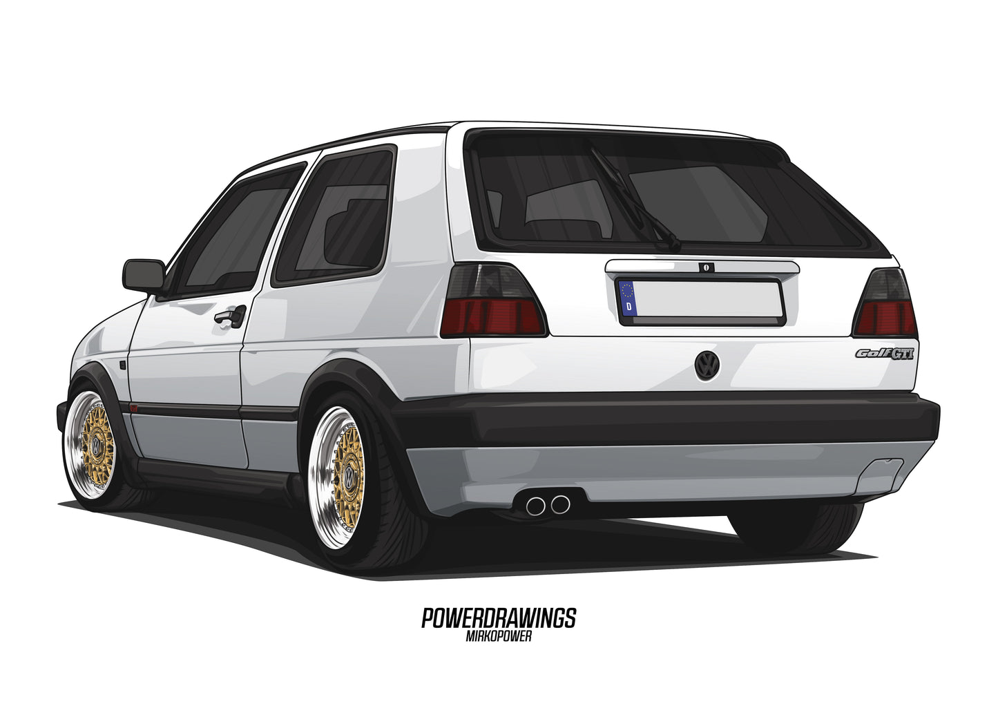 Golf MK2 GTI BBS
