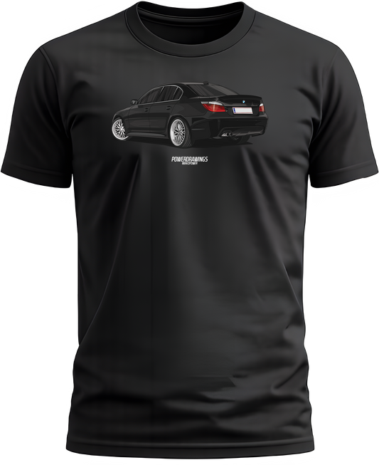 E60 5 Series Black T-Shirt