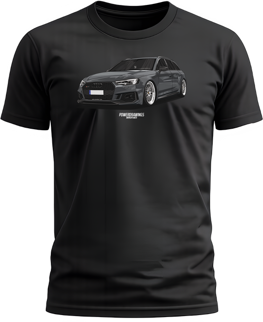 RS4 B9 Static Grey BBS T-Shirt