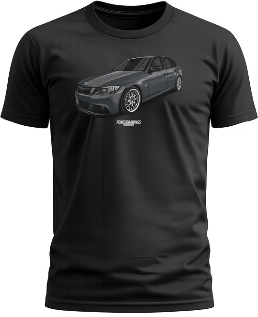 E90 Grey Static BBS T-Shirt