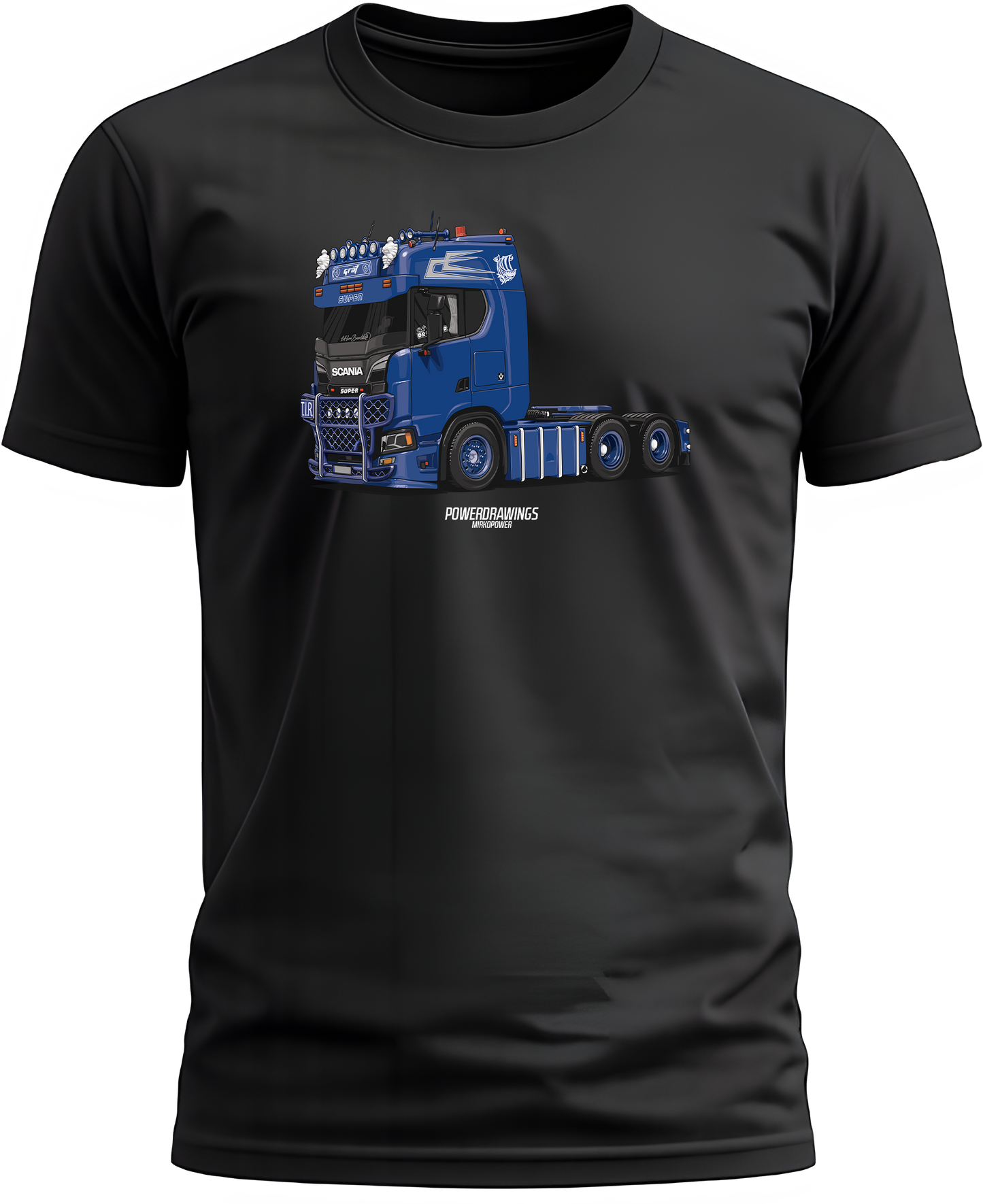 Scania Super V8 Blue T-Shirt