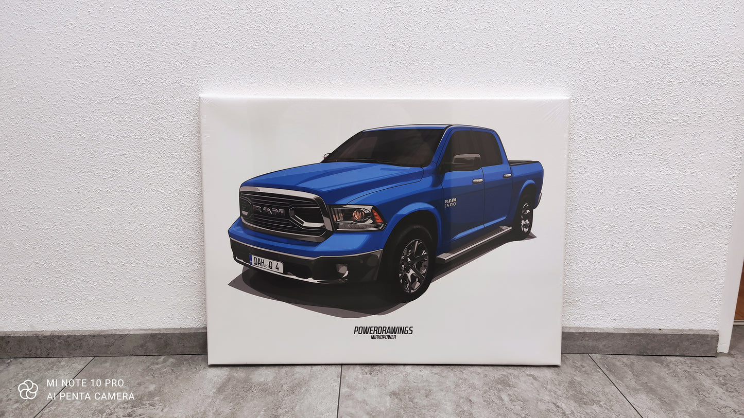 POWERDRAWINGS - Dein Fahrzeug als Zeichnung