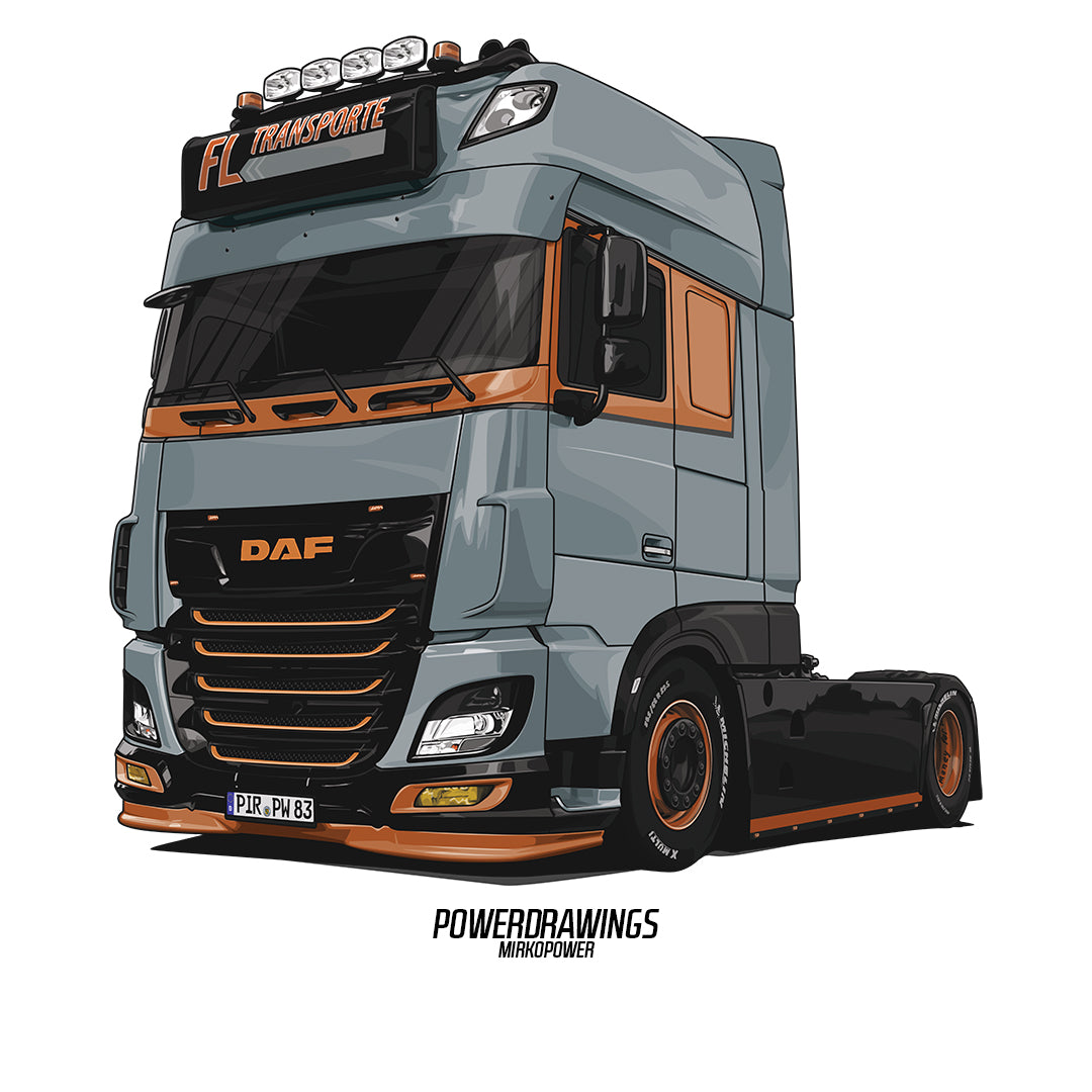 POWERDRAWINGS - Dein Fahrzeug als Zeichnung