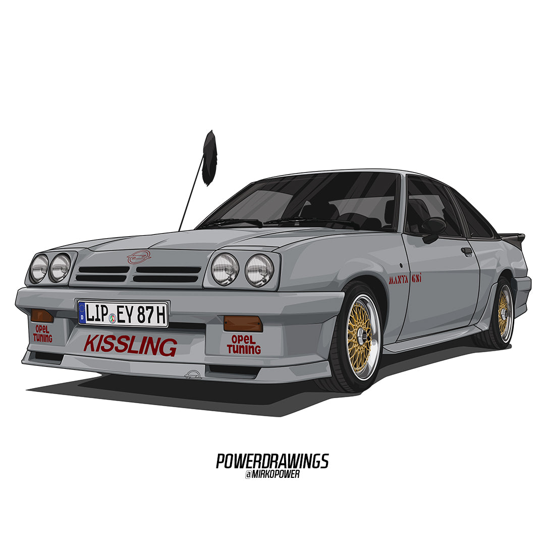 POWERDRAWINGS - Dein Fahrzeug als Zeichnung