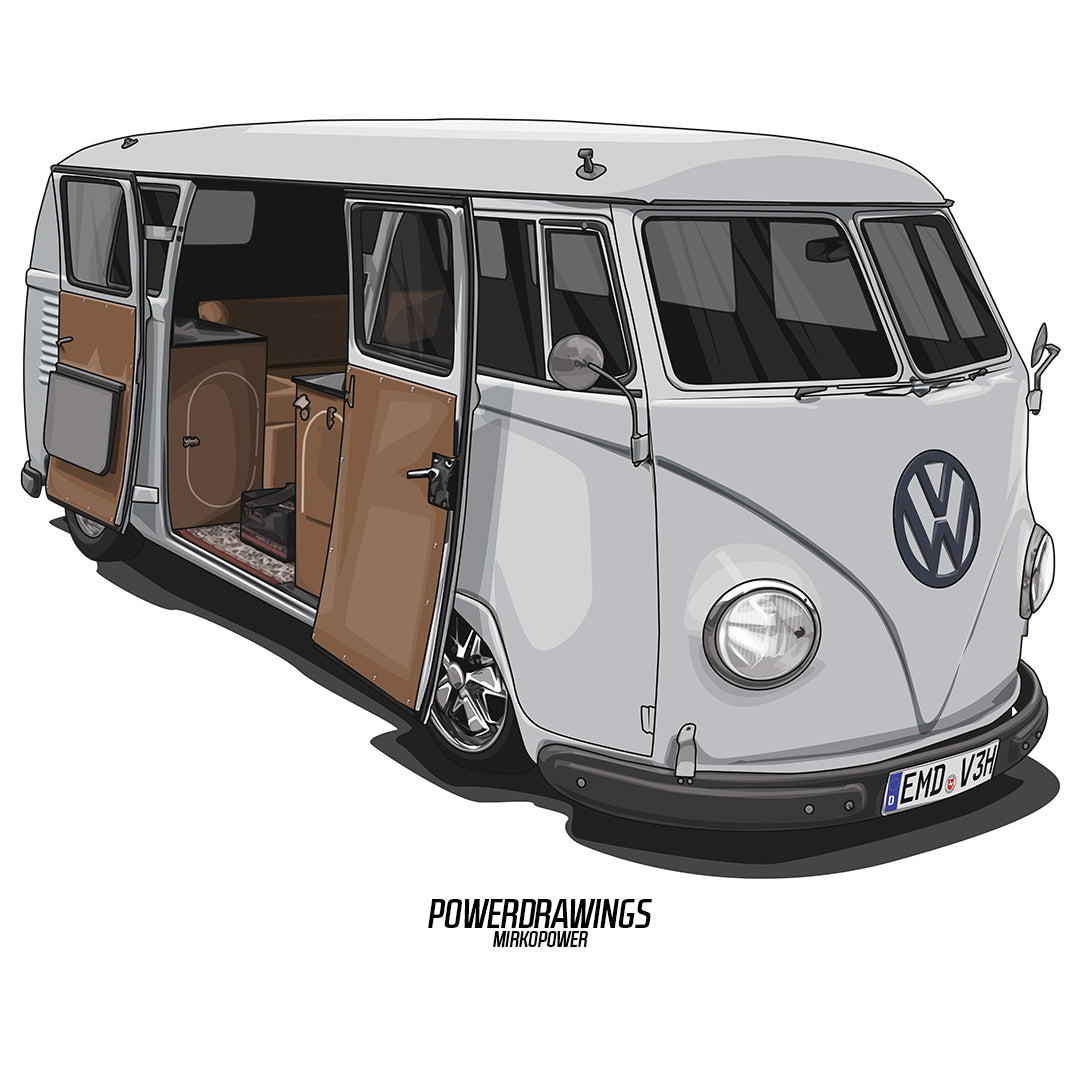 POWERDRAWINGS - Dein Fahrzeug als Zeichnung