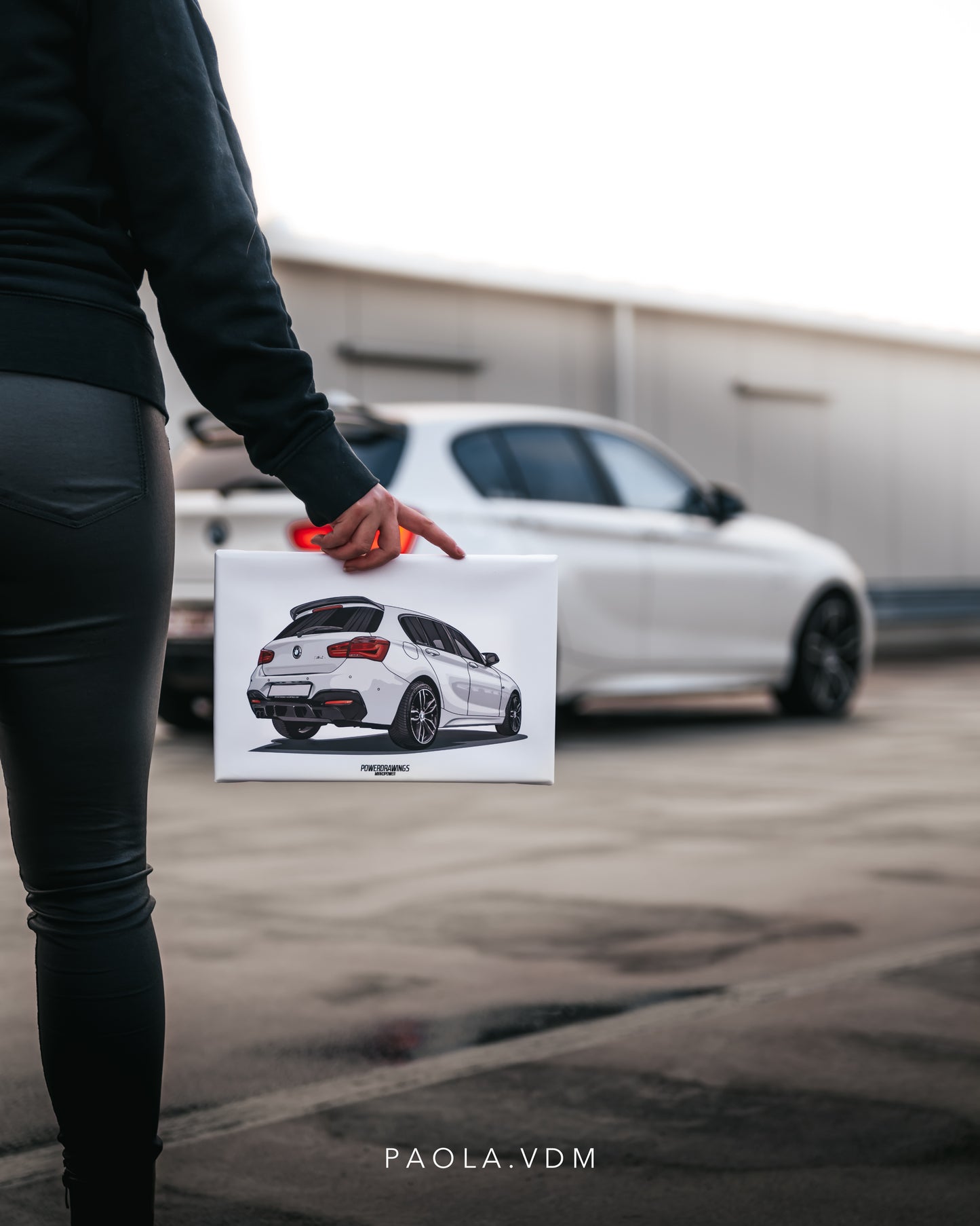 POWERDRAWINGS - Dein Fahrzeug als Zeichnung